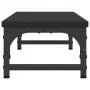 Soporte de pantalla madera de ingeniería negro 85x23x15,5 cm de vidaXL, Bases y elevadores para ordenadores - Ref: Foro24-834...