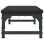 Soporte de pantalla madera de ingeniería negro 85x23x15,5 cm de vidaXL, Bases y elevadores para ordenadores - Ref: Foro24-834...