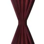 2 cortinas micro-satinadas con trabillas color burdeos, 140 x 175 cm by vidaXL, Curtains and curtains - Ref: Foro24-130362, P...