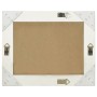 Espejo de pared estilo barroco blanco 50x40 cm en Espejos | Comprar online en Foru.es