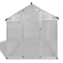 Invernadero de aluminio reforzado con marco base 4,6 m² de vidaXL, Invernaderos - Ref: Foro24-41317, Precio: 454,60 €, Descue...