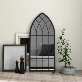 Espejo hierro negro para uso interior 100x45 cm de vidaXL, Espejos - Ref: Foro24-3093512, Precio: 119,27 €, Descuento: %