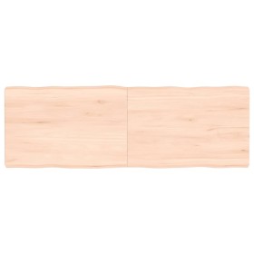 Tablero de mesa madera maciza borde natural 120x40x(2-6) cm de vidaXL, Tableros para mesas - Ref: Foro24-363891, Precio: 36,9...