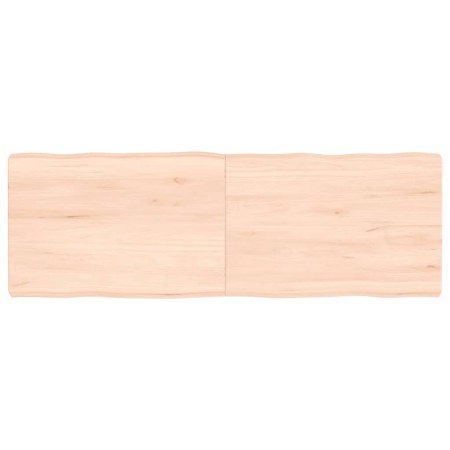Tablero de mesa madera maciza borde natural 120x40x(2-6) cm de vidaXL, Tableros para mesas - Ref: Foro24-363891, Precio: 36,9...