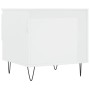 Mesa de centro madera de ingeniería blanco brillo 50x46x50 cm de vidaXL, Mesas de centro - Ref: Foro24-830912, Precio: 38,68 ...