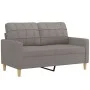 Juego de sofás con cojines 4 piezas tela gris taupe de vidaXL, Sofás - Ref: Foro24-3201273, Precio: 683,19 €, Descuento: %