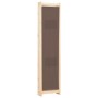 Biombo divisor de 4 paneles de tela marrón 160x170x4 cm de vidaXL, Divisores de ambientes - Ref: Foro24-248180, Precio: 66,56...