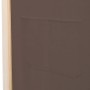 Biombo divisor de 4 paneles de tela marrón 160x170x4 cm de vidaXL, Divisores de ambientes - Ref: Foro24-248180, Precio: 66,56...