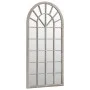 Espejo de jardín hierro color arena para uso exterior 90x45 cm de vidaXL, Espejos - Ref: Foro24-318347, Precio: 149,94 €, Des...