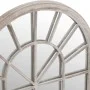 Espejo de jardín hierro color arena para uso exterior 90x45 cm de vidaXL, Espejos - Ref: Foro24-318347, Precio: 149,94 €, Des...
