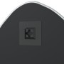 Espejo de pared plateado 60x50 cm de vidaXL, Espejos - Ref: Foro24-348249, Precio: 49,78 €, Descuento: %