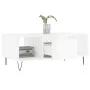 Mesa de centro madera contrachapada blanco brillo 90x50x36,5 cm de vidaXL, Mesas de centro - Ref: Foro24-830590, Precio: 67,1...