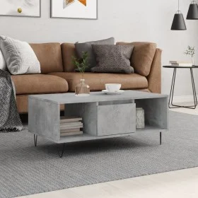 Couchtisch aus grauem Betonsperrholz 90x50x36,5 cm von vidaXL, Couchtisch - Ref: Foro24-830592, Preis: 61,11 €, Rabatt: %
