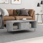 Mesa de centro madera contrachapada gris hormigón 90x50x36,5 cm de vidaXL, Mesas de centro - Ref: Foro24-830592, Precio: 61,8...