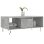 Mesa de centro madera contrachapada gris hormigón 90x50x36,5 cm de vidaXL, Mesas de centro - Ref: Foro24-830592, Precio: 61,8...