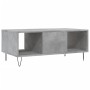 Mesa de centro madera contrachapada gris hormigón 90x50x36,5 cm de vidaXL, Mesas de centro - Ref: Foro24-830592, Precio: 61,8...