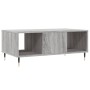 Mesa de centro madera contrachapada gris Sonoma 90x50x36,5 cm de vidaXL, Mesas de centro - Ref: Foro24-830586, Precio: 62,64 ...