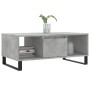 Mesa de centro madera contrachapada gris hormigón 90x50x36,5 cm de vidaXL, Mesas de centro - Ref: Foro24-830600, Precio: 61,1...