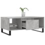 Mesa de centro madera contrachapada gris hormigón 90x50x36,5 cm de vidaXL, Mesas de centro - Ref: Foro24-830600, Precio: 61,1...