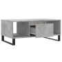 Mesa de centro madera contrachapada gris hormigón 90x50x36,5 cm de vidaXL, Mesas de centro - Ref: Foro24-830600, Precio: 61,1...