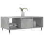 Mesa de centro madera contrachapada gris hormigón 90x50x36,5 cm de vidaXL, Mesas de centro - Ref: Foro24-830584, Precio: 61,4...