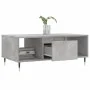 Mesa de centro madera contrachapada gris hormigón 90x50x36,5 cm de vidaXL, Mesas de centro - Ref: Foro24-830584, Precio: 61,4...