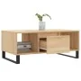 Mesa de centro madera contrachapada roble Sonoma 90x50x36,5 cm de vidaXL, Mesas de centro - Ref: Foro24-830599, Precio: 59,97...
