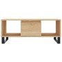 Mesa de centro madera contrachapada roble Sonoma 90x50x36,5 cm de vidaXL, Mesas de centro - Ref: Foro24-830599, Precio: 60,71...
