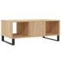 Mesa de centro madera contrachapada roble Sonoma 90x50x36,5 cm de vidaXL, Mesas de centro - Ref: Foro24-830599, Precio: 59,97...