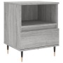 Mesita de noche madera de ingeniería gris Sonoma 40x35x50 cm de vidaXL, Mesitas de noche - Ref: Foro24-830616, Precio: 42,30 ...