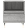 Mesita de noche madera de ingeniería gris Sonoma 40x35x50 cm de vidaXL, Mesitas de noche - Ref: Foro24-830616, Precio: 42,30 ...