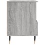 Mesita de noche madera de ingeniería gris Sonoma 40x35x50 cm de vidaXL, Mesitas de noche - Ref: Foro24-830616, Precio: 42,30 ...