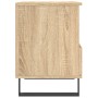 Mesita de noche madera de ingeniería roble Sonoma 40x35x50 cm de vidaXL, Mesitas de noche - Ref: Foro24-830642, Precio: 54,45...