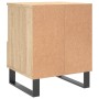 Mesita de noche madera de ingeniería roble Sonoma 40x35x50 cm de vidaXL, Mesitas de noche - Ref: Foro24-830642, Precio: 54,45...