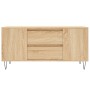 Mesa de centro madera de ingeniería roble Sonoma 102x44,5x50 cm de vidaXL, Mesas de centro - Ref: Foro24-830999, Precio: 76,4...