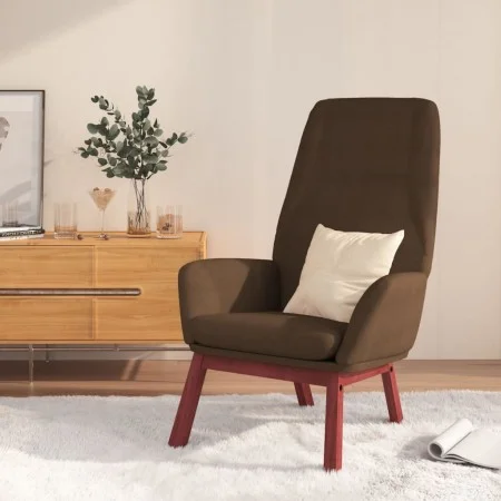 Entspannungssessel aus braunem Stoff von vidaXL, Sessel - Ref: Foro24-341386, Preis: 124,21 €, Rabatt: %