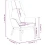 Entspannungssessel aus dunkelgrauem Stoff von vidaXL, Sessel - Ref: Foro24-341384, Preis: 130,00 €, Rabatt: %