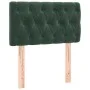 Cabecero de terciopelo verde oscuro 80x7x78/88 cm de vidaXL, Cabeceros y pies de cama - Ref: Foro24-346309, Precio: 46,97 €, ...