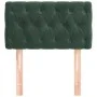 Cabecero de terciopelo verde oscuro 80x7x78/88 cm de vidaXL, Cabeceros y pies de cama - Ref: Foro24-346309, Precio: 46,97 €, ...