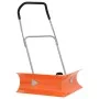 Double angle snow shovel extendable handle orange steel by vidaXL, snow shovels - Ref: Foro24-364820, Price: 73,40 €, Discoun...