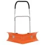 Double angle snow shovel extendable handle orange steel by vidaXL, snow shovels - Ref: Foro24-364820, Price: 73,40 €, Discoun...