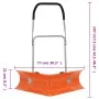 Double angle snow shovel extendable handle orange steel by vidaXL, snow shovels - Ref: Foro24-364820, Price: 73,40 €, Discoun...