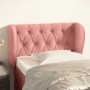 Cabecero de terciopelo rosa 83x23x78/88 cm de vidaXL, Cabeceros y pies de cama - Ref: Foro24-3117515, Precio: 61,02 €, Descue...