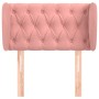 Cabecero de terciopelo rosa 83x23x78/88 cm de vidaXL, Cabeceros y pies de cama - Ref: Foro24-3117515, Precio: 61,02 €, Descue...