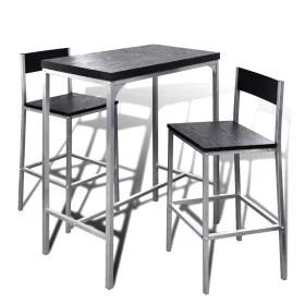 Mesa alta y taburetes de barra de cocina de vidaXL, muebles para cocinas y comedores - Ref: Foro24-241495, Precio: 109,06 €, ...