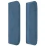 Dark blue velvet headboard 83x16x78/88 cm by vidaXL, Headboards and footboards - Ref: Foro24-3119138, Price: 54,15 €, Discoun...
