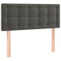 Cama box spring con colchón terciopelo gris oscuro 80x200 cm de vidaXL, Camas y somieres - Ref: Foro24-3127698, Precio: 310,5...
