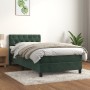 Cama box spring con colchón terciopelo verde oscuro 80x200 cm de vidaXL, Camas y somieres - Ref: Foro24-3141452, Precio: 266,...