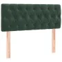 Cabecero de terciopelo verde oscuro 90x7x78/88 cm de vidaXL, Cabeceros y pies de cama - Ref: Foro24-346323, Precio: 53,45 €, ...