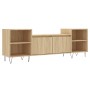 Mueble para TV madera contrachapada roble Sonoma 160x35x55 cm de vidaXL, Muebles TV - Ref: Foro24-831343, Precio: 83,44 €, De...